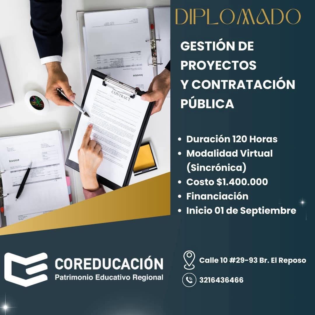 Diplomado en Gestión de Proyectos y Contratación Pública
